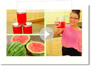 How To Make Watermelon Juice!