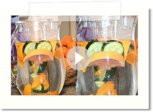Dr. Oz Weight Loss Water, Fat Flush Water