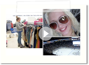 Daily Hayley - Bruins Game, Work, Shopping with Sisters - 3/26-3/29