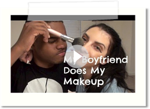My Boyfriend Does My Makeup TAG!