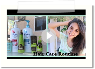 Shiny& Healthy Hair Care Routine