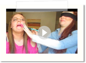 Blindfolded Makeup Challenge with Beautybaby44!