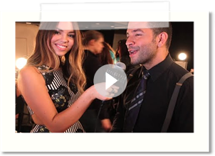 Backstage at ELLE Magazine's Fashion Next Show with Maybelline at New York Fashion Week