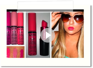 NEW NYX Butter Gloss + DUPE for MAC Viva Glam Nicki