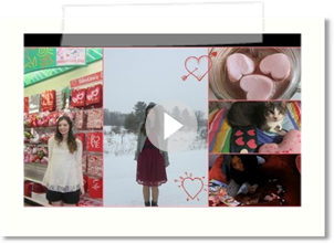 Valentines Day Hair Makeup & Outfit ideas! + Sweet Treat