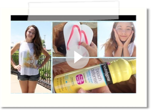 Easy Hair, Makeup, and Outfit for Camp! + Daily Bag Essentials!