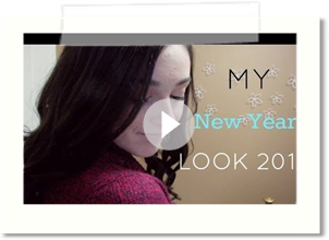 My New Years Look: Makeup, Hair & Outfit