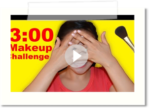 3 MINUTE MAKEUP CHALLENGE! - AprilAthena7