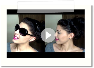 3-in-1 Messy Bun Hair Tutorial