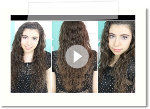 How To: Quick & Easy Heatless Curls (Beach Waves)