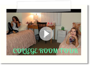 College Room & Closet Tour!
