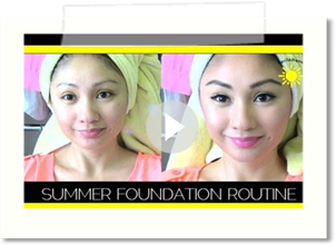GET READY WITH ME! SUMMER FOUNDATION ROUTINE!