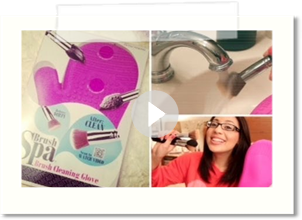 BEST Way to Wash Makeup Brushes| Brush Spa Glove