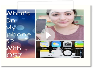 || What's On My Iphone 5 with iOS7 ||