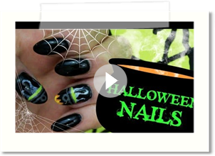 Halloween Nail Tutorial⎜Witch's Cauldron