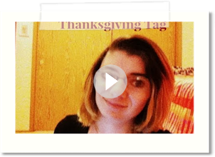 Thanksgiving Tag | Tag Tuesday