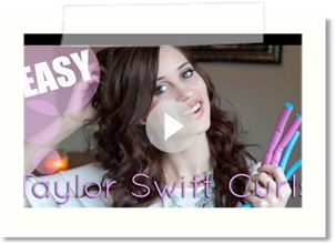 FASTEST Taylor Swift Curls EVER!!