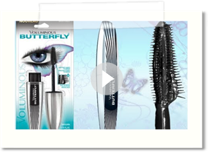 60 SECOND DEMO: *NEW* L'Oreal Voluminous Butterfly Mascara