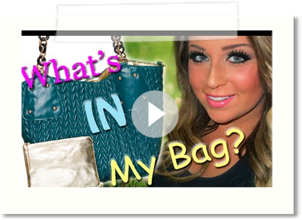What's in my Bag + Betsey Johnson Giveaway!! ♡
