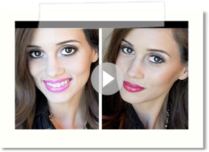 Get Ready Fast! - 2 Eye Looks for Bold Lips