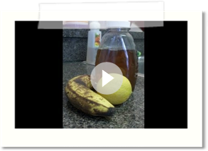 DIY: At Home Acne Curing Facial Mask (Honey, Banana, Lemon)