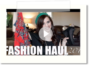 Spring Fashion Haul 2013