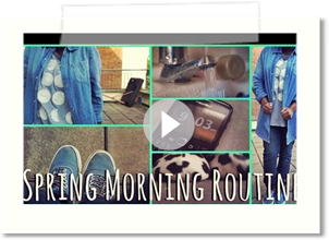 Spring Morning Routine + Outfit Idea!