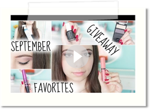 September Favorites 2013 + GIVEAWAY!!!