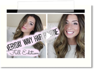 My Everyday Wavy Hair Routine: Fall 2013