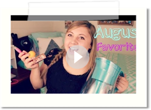 August Favorites (In My Dorm!)