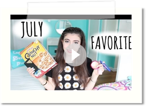 July Favorites + Surprise Giveaway!