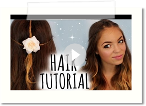 Hair Tutorial⎮Braided Headpiece