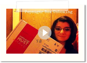 Popsugar Box Unboxing | September 2013