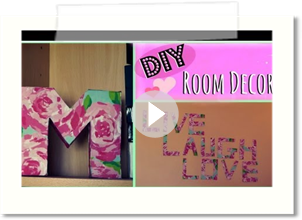 DIY: 2 Easy Room Decor Ideas! ♡