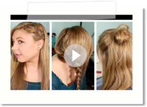 Back to School Hairstyles: Heatless, Fun, & Simple!