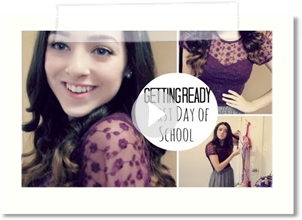 Getting Ready | First Day of School!