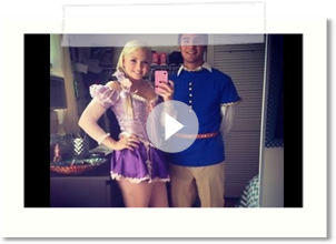 RAPUNZEL TUTORIAL - Tangled Couples' Costumes, Hair, Makeup