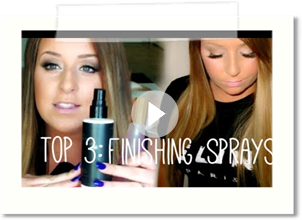 My TOP 3 ♥ Makeup Finishing Sprays!