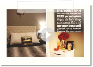 ROOM TOUR // Decorating on a Budget