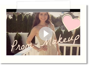Prom Tutorial ♡ Makeup & Dress