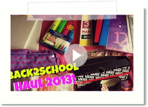 ♡ Back2School 2013 Supplies Haul!