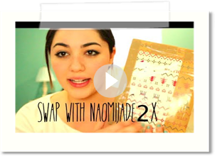 US/UK Makeup Swap With Naomijade2x!