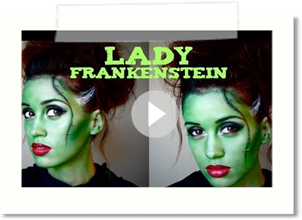 Frankenstein Halloween Makeup Tutorial!