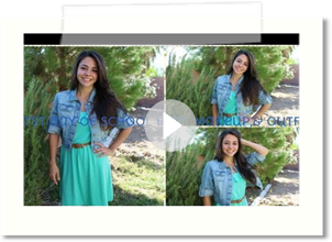 First Day of School Hair, Makeup, & Outfit!
