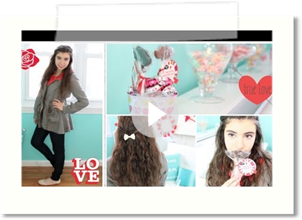 Getting Ready: Valentine's Day Makeup, Hair, & Outfit! ♡